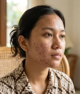 Read more about the article Bedanya acne vulgaris dan fungal acne