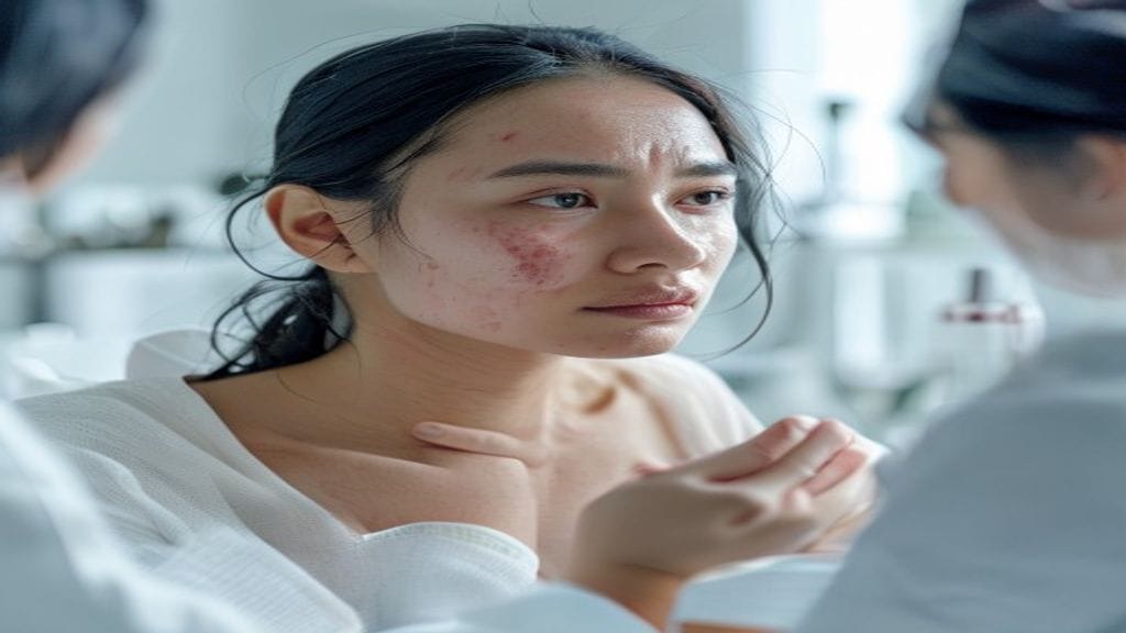 Facial treatment di klinik estetika untuk membantu merawat kebersihan, hidrasi, dan kesehatan kulit wajah