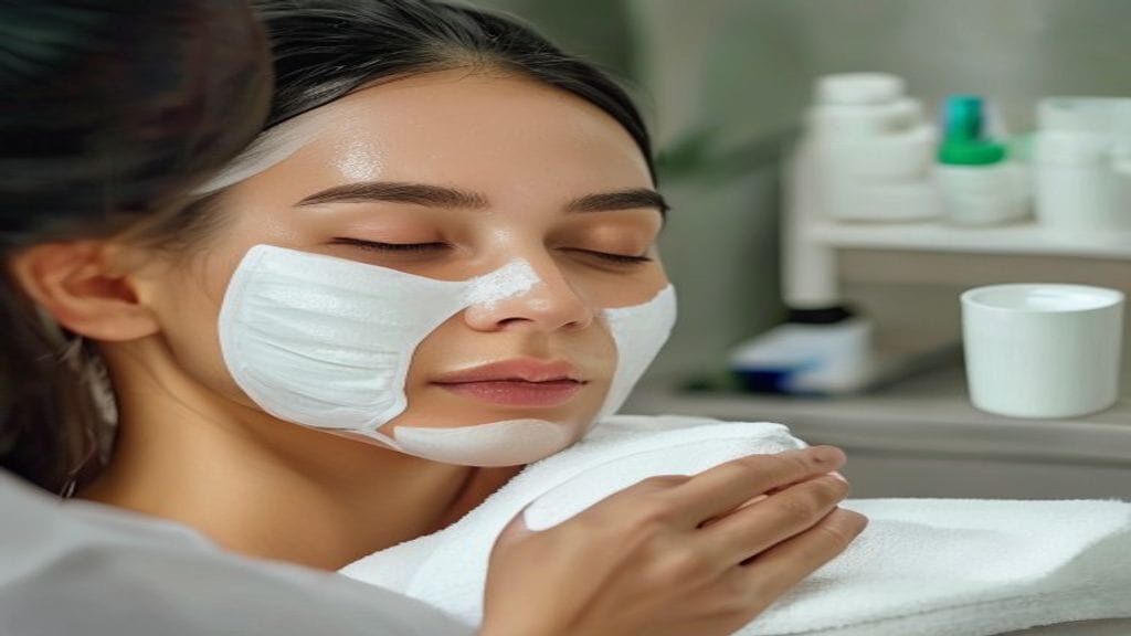 Facial treatment di klinik estetika untuk membantu merawat kulit wajah agar tampak lebih bersih dan segar