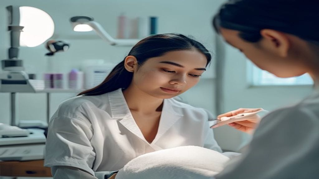 Facial treatment oleh terapis profesional untuk membantu merawat kebersihan dan kesehatan kulit wajah