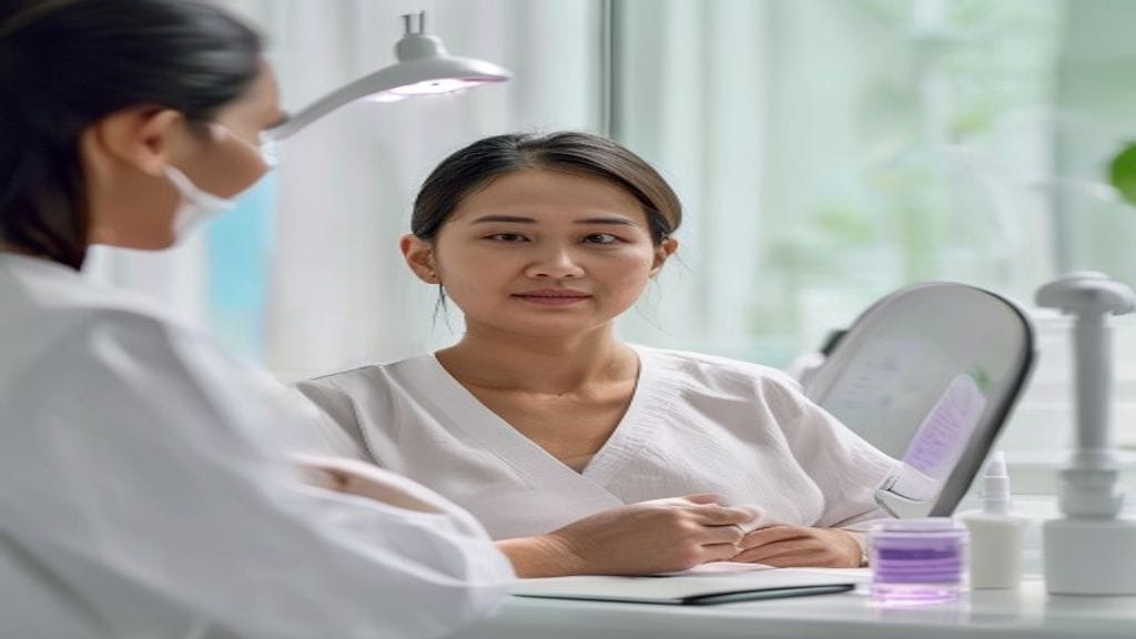 Konsultasi perawatan kulit di klinik kecantikan terdekat dengan dokter estetika berpengalaman