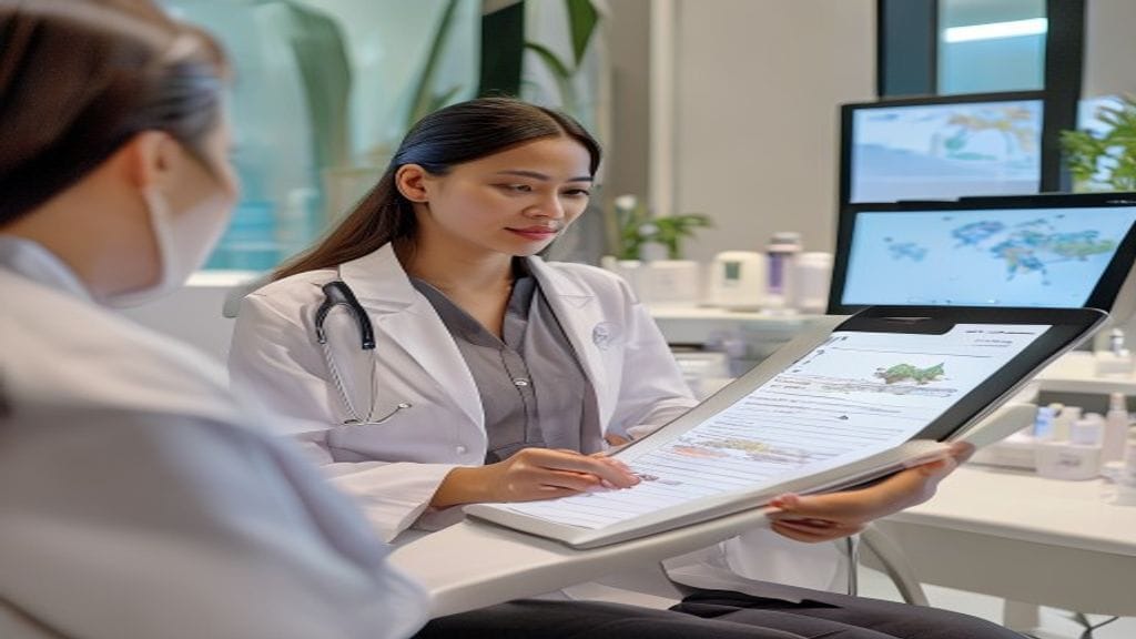 Klinik kecantikan terdekat dengan layanan perawatan kulit dan konsultasi dokter estetika profesional