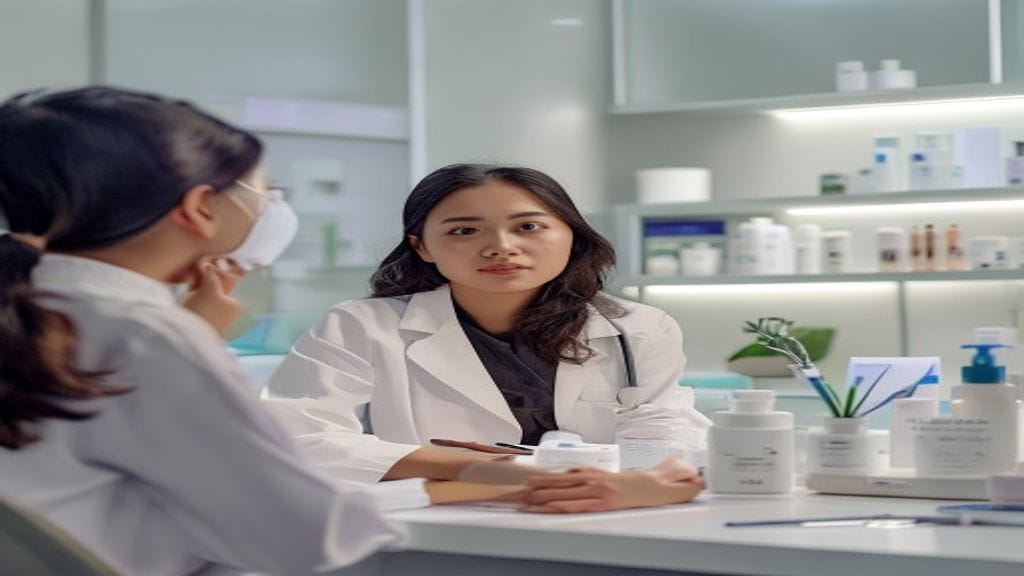 Tampak depan klinik kecantikan terdekat dengan layanan konsultasi kulit dan perawatan estetika profesional