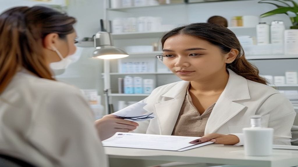 Konsultasi perawatan kulit di klinik kecantikan terdekat dengan dokter estetika profesional