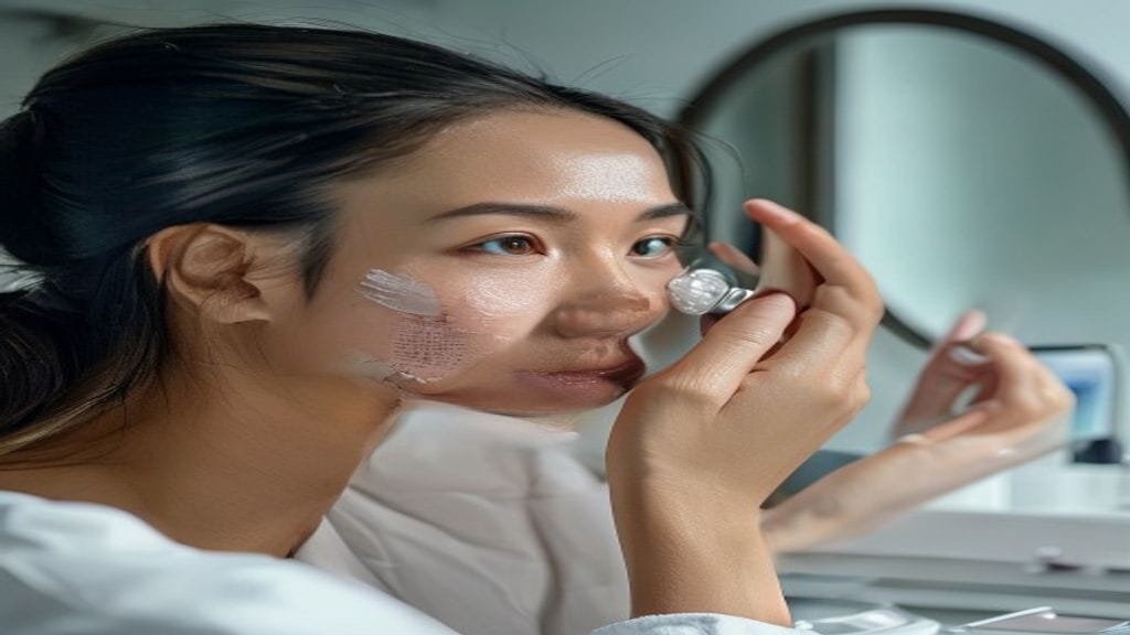 Perawatan skin booster untuk membantu hidrasi kulit wajah di klinik estetika ditangani tenaga medis