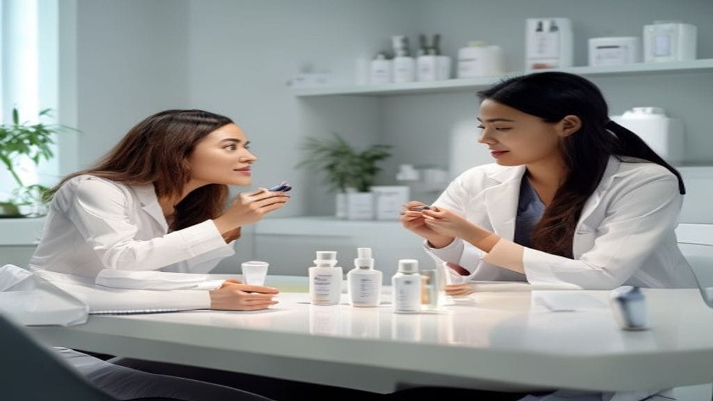 Konsultasi skincare dokter di klinik estetika untuk perawatan kulit yang sesuai kebutuhan dan kondisi wajah