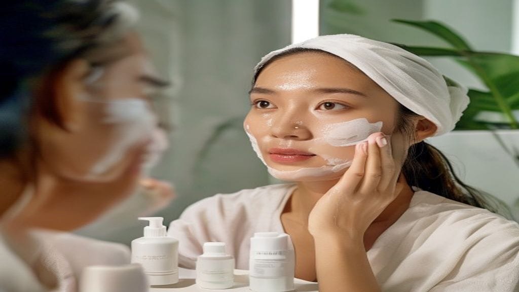 Dokter kulit menjelaskan skincare dokter yang disesuaikan dengan kondisi dan kebutuhan kulit pasien.