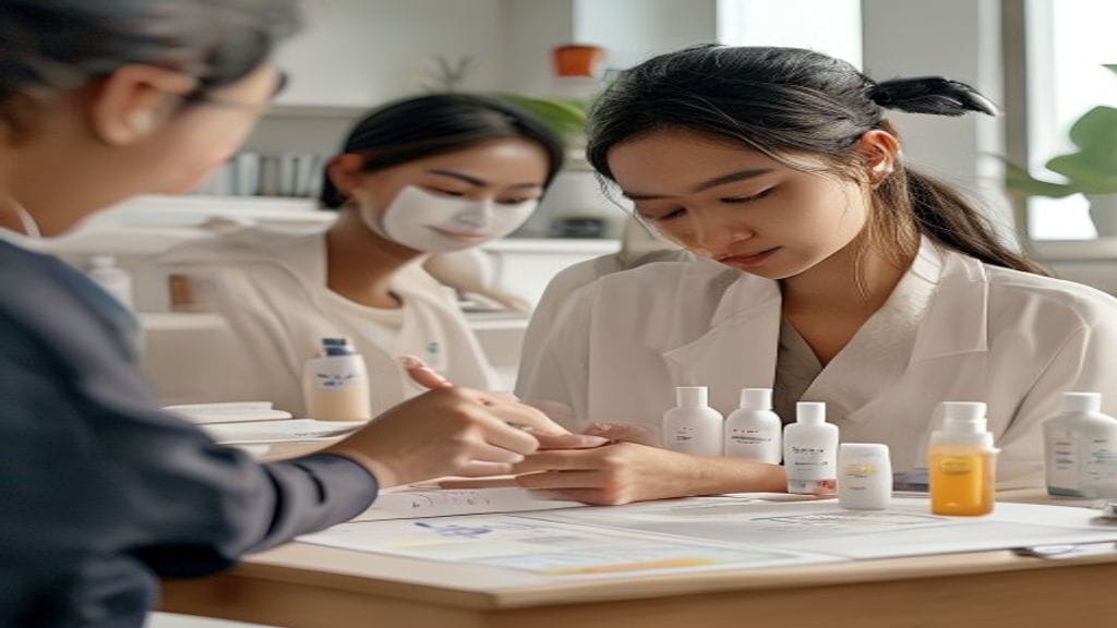 Dokter estetika menjelaskan skincare dokter yang disesuaikan dengan kondisi dan kebutuhan kulit pasien