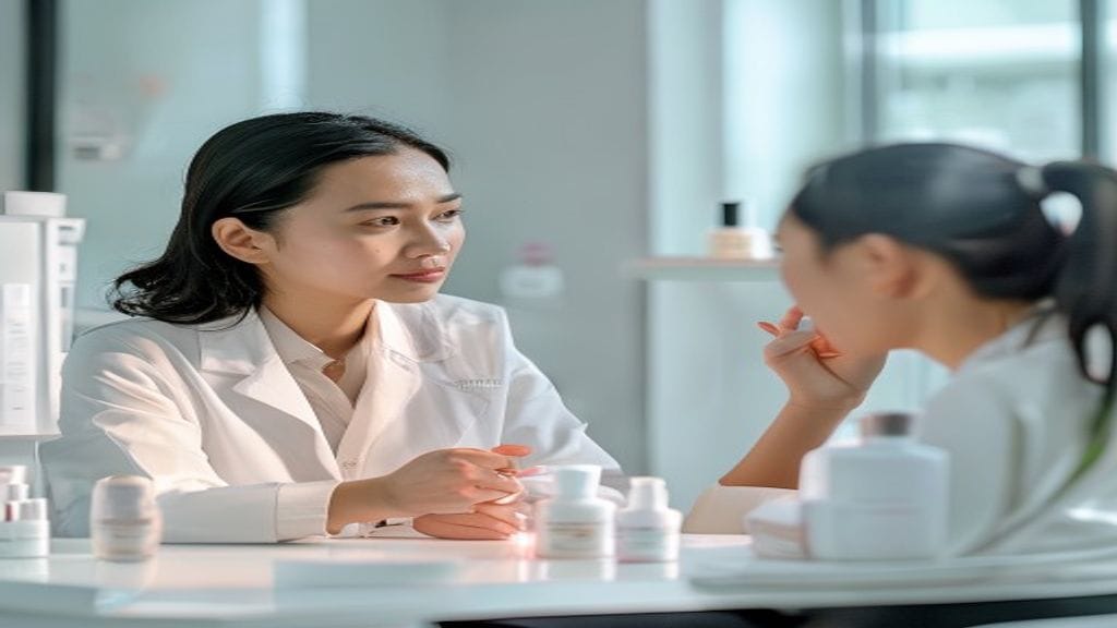 Konsultasi skincare dokter untuk memilih perawatan kulit yang aman sesuai kondisi wajah