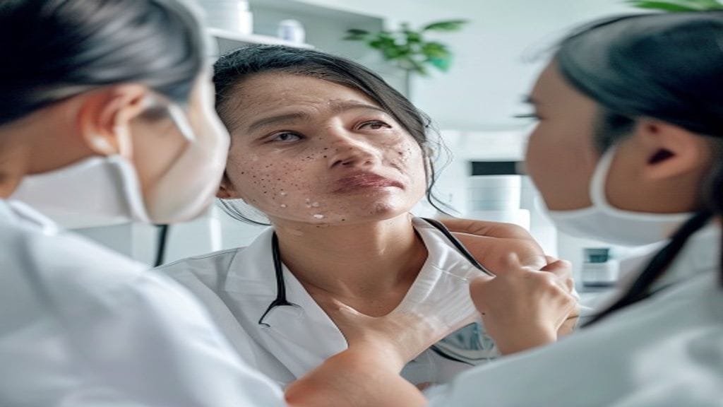 Tampak depan klinik kecantikan terdekat dengan ruang konsultasi estetika yang bersih dan nyaman.